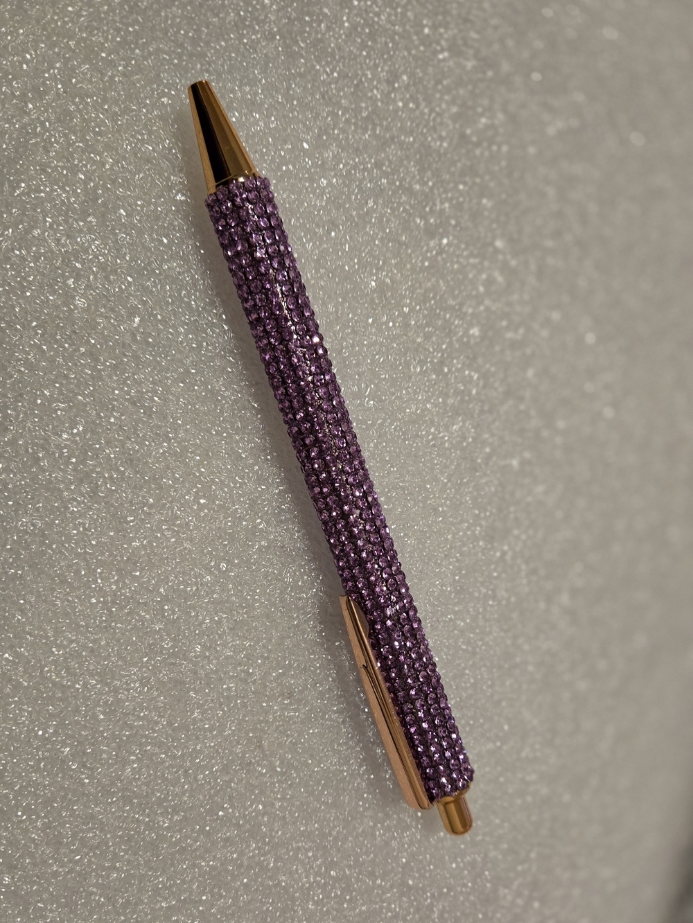 Women's Pink Crystal Embellished Pen - Unbranded